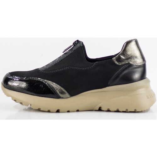 Schoenen Dames Lage sneakers Hispanitas Zapatillas  en color negro para Zwart