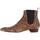 Schoenen Heren Hoge laarzen Jeffery-West Chelsea boots met luipaardprint Bruin
