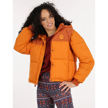 Textiel Dames Mantel jassen Oxbow Donsjas in twee kleuren P2JOEY Oranje