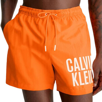 Textiel Heren Zwembroeken/ Zwemshorts Calvin Klein Jeans  Oranje