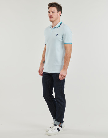 Fred Perry TWIN TIPPED FRED PERRY SHIRT Blauw / Marine