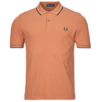 Textiel Heren Polo's korte mouwen Fred Perry TWIN TIPPED FRED PERRY SHIRT Koraal