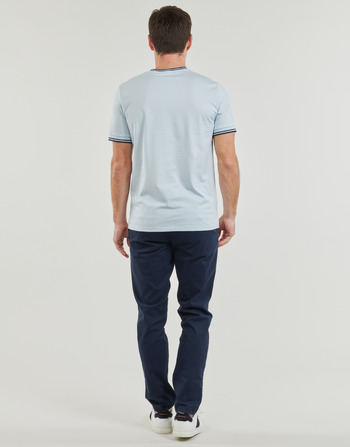 Fred Perry TWIN TIPPED T-SHIRT Blauw / Marine