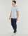 Textiel Heren T-shirts korte mouwen Fred Perry TWIN TIPPED T-SHIRT Blauw / Marine