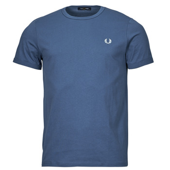 Fred Perry RINGER T-SHIRT Blauw