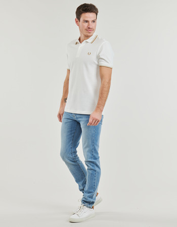 Fred Perry TWIN TIPPED FRED PERRY SHIRT Wit / Beige