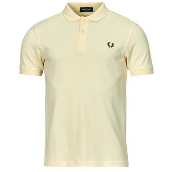 Textiel Heren Polo's korte mouwen Fred Perry PLAIN FRED PERRY SHIRT Geel / Marine