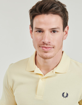 Fred Perry PLAIN FRED PERRY SHIRT Geel / Marine
