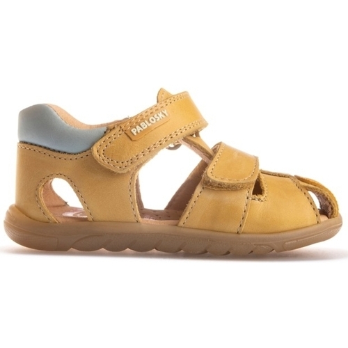 Schoenen Kinderen Sandalen / Open schoenen Pablosky Baby 025888 B - Soul Yellow Bruin
