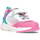 Schoenen Meisjes Lage sneakers Biomecanics ELASTISCHE SPORTBIOMECHANICA 231235-F WHITE_FUCHSIA