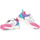 Schoenen Meisjes Lage sneakers Biomecanics ELASTISCHE SPORTBIOMECHANICA 231235-F WHITE_FUCHSIA