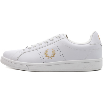 Schoenen Heren Sneakers Fred Perry Fp B721 Leather Wit