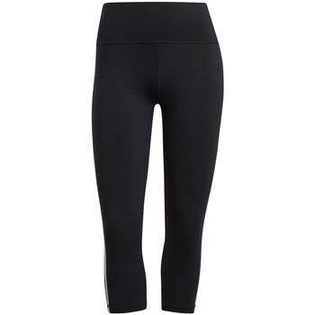 Textiel Dames Broeken / Pantalons Adidas Sportswear  Zwart