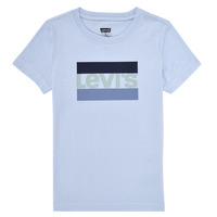 Textiel Jongens T-shirts korte mouwen Levi's SPORTSWEAR LOGO TEE Blauw
