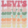 Textiel Meisjes T-shirts korte mouwen Levi's ORGANIC RETRO LEVIS SS TEE Multicolour / Wit