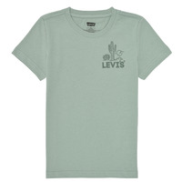 Textiel Jongens T-shirts korte mouwen Levi's CACTI CLUB TEE Blauw