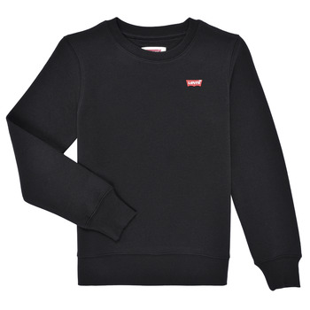 Textiel Jongens Sweaters / Sweatshirts Levi's MINI LOGO CREWNECK SWEATSH Zwart