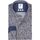 Textiel Heren Overhemden lange mouwen R2 Amsterdam R2 Overhemd Print Bloem Navy Blauw