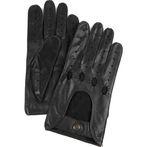 Accessoires Heren Handschoenen Laimbock Autohandschoen Miami Zwart Zwart