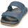 Schoenen Heren Leren slippers Reef CUSHION TRADEWIND Blauw / Zwart