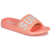 Schoenen Dames slippers Superdry Sandales De Piscine Véganes Core Roze / Wit