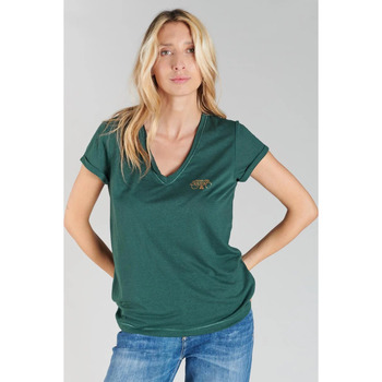 Textiel Dames T-shirts & Polo’s Le Temps des Cerises T-shirt SMALLVTR Groen