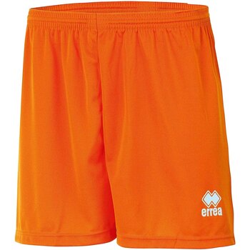 Textiel Jongens Korte broeken / Bermuda's Errea Pantaloni Corti  New Skin Panta Jr Arancione Oranje