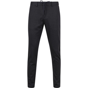 Textiel Heren Broeken / Pantalons Dstrezzed Lancaster Chino Dark Navy Blauw