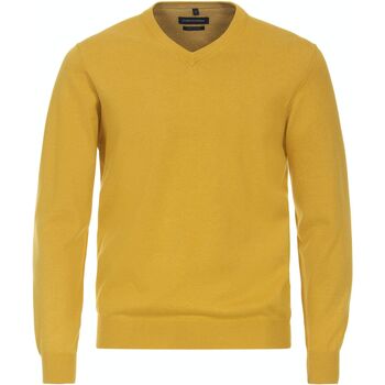Textiel Heren Sweaters / Sweatshirts Casa Moda Pullover V-Hals Geel Geel