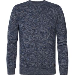 Textiel Heren Sweaters / Sweatshirts Petrol Industries Pullover Trui Melange Navy Blauw