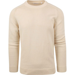 Textiel Heren Sweaters / Sweatshirts Knowledge Cotton Apparel Pullover Ecru Beige