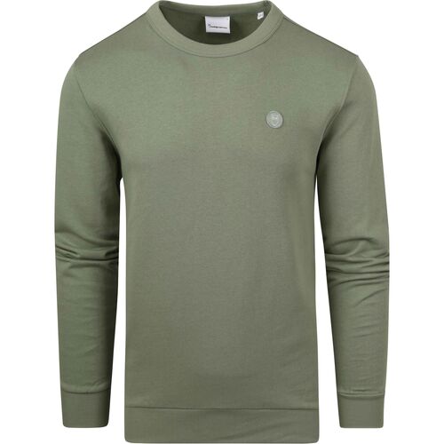 Textiel Heren Sweaters / Sweatshirts Knowledge Cotton Apparel Sweater Groen Groen