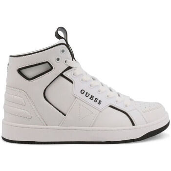 Schoenen Dames Sneakers Guess - basqet-fl7bsq-lea12 Wit