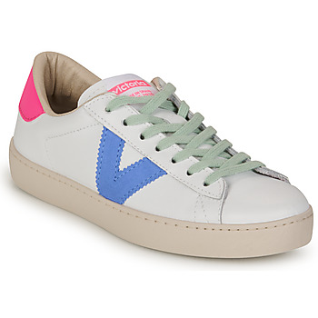 Schoenen Dames Lage sneakers Victoria BERLIN Wit / Blauw / Roze