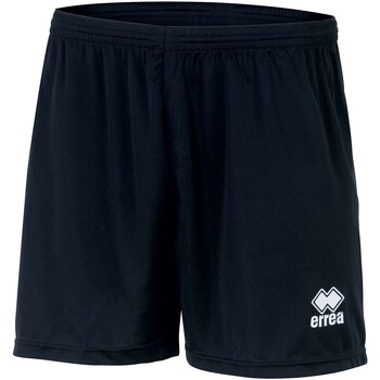 Textiel Jongens Korte broeken / Bermuda's Errea Pantaloni Corti  New Skin Panta Jr Nero Zwart