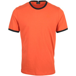 Textiel Heren T-shirts korte mouwen Le Coq Sportif Ess Tee Ss Oranje