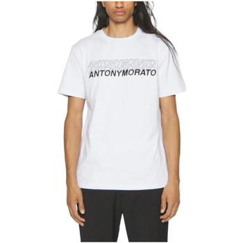 Textiel Heren T-shirts korte mouwen Antony Morato  Wit