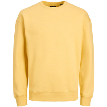 Textiel Heren Sweaters / Sweatshirts Jack & Jones JJestar Basic Sweat Crew Neck Geel