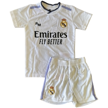 Textiel Kinderen Setjes Real Madrid  Wit