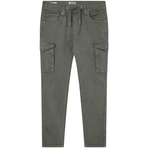 Textiel Jongens Broeken / Pantalons Pepe jeans  Groen