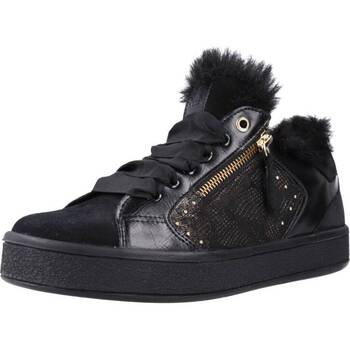 Schoenen Dames Sneakers Geox D LEELU' A Zwart