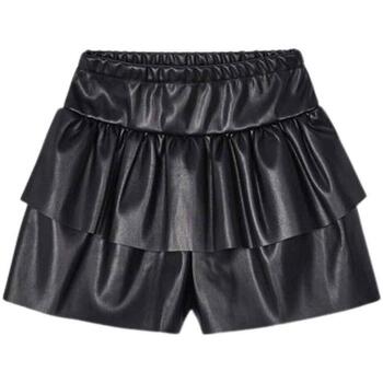 Textiel Meisjes Korte broeken / Bermuda's Mayoral  Zwart