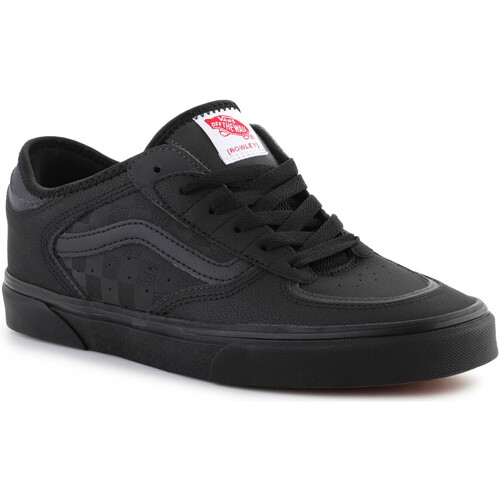 Schoenen Lage sneakers Vans ROWLEY CLASSIC BLACK VN0A4BTTORL1 Zwart