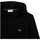Textiel Heren Sweaters / Sweatshirts Lacoste Organic Brushed Cotton Hoodie - Noir Zwart