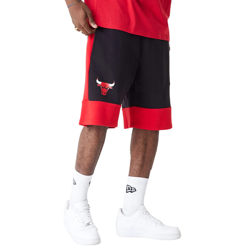 Textiel Heren Korte broeken New-Era NBA Colour Block Short Bulls Rood