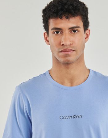 Calvin Klein Jeans S/S SHORT SET Blauw / Grijs