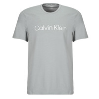 Textiel Heren T-shirts korte mouwen Calvin Klein Jeans S/S CREW NECK Grijs