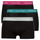Ondergoed Heren Boxershorts Calvin Klein Jeans LOW RISE TRUNK 3PK X3 Zwart