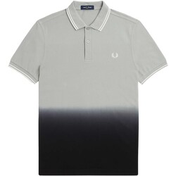 Textiel Heren T-shirts & Polo’s Fred Perry Fp Ombre Shirt Grijs