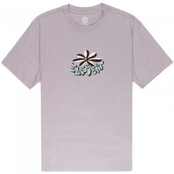 Textiel Heren T-shirts & Polo’s Element Peace tree logo Violet